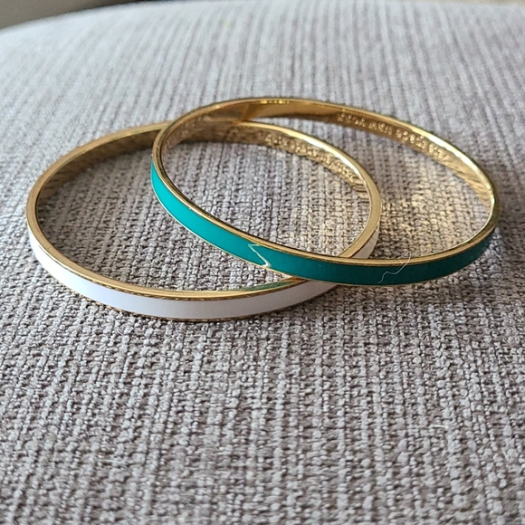 Kate Spade Bangles - Teal or White